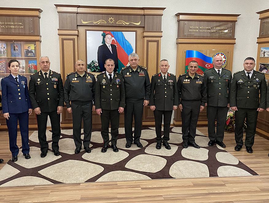 В Баку состоялась трехсторонняя встреча руководителей военно-учебных заведений Азербайджана, Турции и Грузии (ФОТО/ВИДЕО)