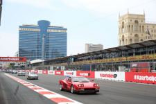На трассе Гран-при Азербайджана "Формулы 1", организован пробег классических автомобилей (ФОТО/ВИДЕО)