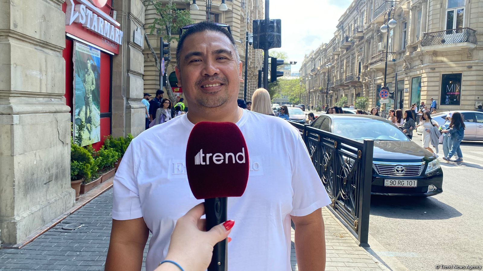 Fan from Philippines ready to visit Baku every year for Formula 1 Azerbaijan Grand Prix