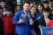 Azerbaijani gymnast brings home gold from World Cup in Cairo (PHOTO)