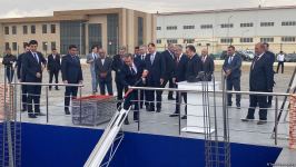 Groundbreaking ceremony held for joint Azerbaijani-Uzbek car enterprise (PHOTO)
