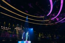 Представители Азербайджана на  "Евровидении-2023" провели первую репетицию в Ливерпуле (ФОТО)