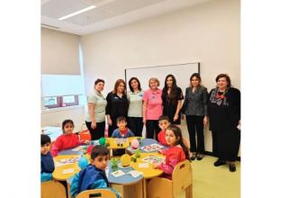 VP of Heydar Aliyev Foundation Leyla Aliyeva visits Children's Healthy Future Early Intervention Centre (PHOTO)