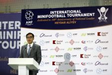 Bakıda Minifutbol üzrə Beynəlxalq Turnirə start verildi (FOTO)