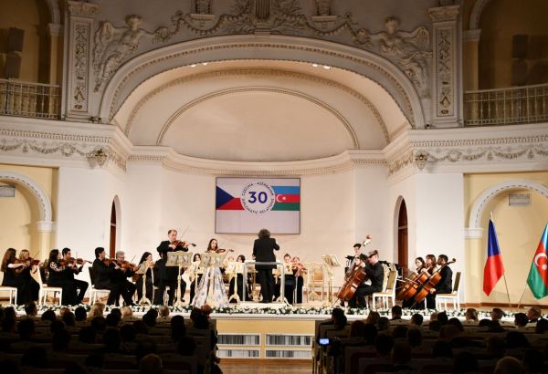 Азербайджан и Чехия: юбилейный концерт в Баку (ФОТО)