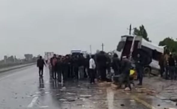 Среди пострадавших в ДТП в Кюрдамире трое детей - TƏBİB