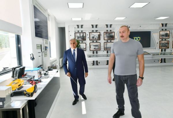 Президент Ильхам Алиев принял участие в открытии Центра цифрового управления в Ходжавенде (ФОТО/ВИДЕО)