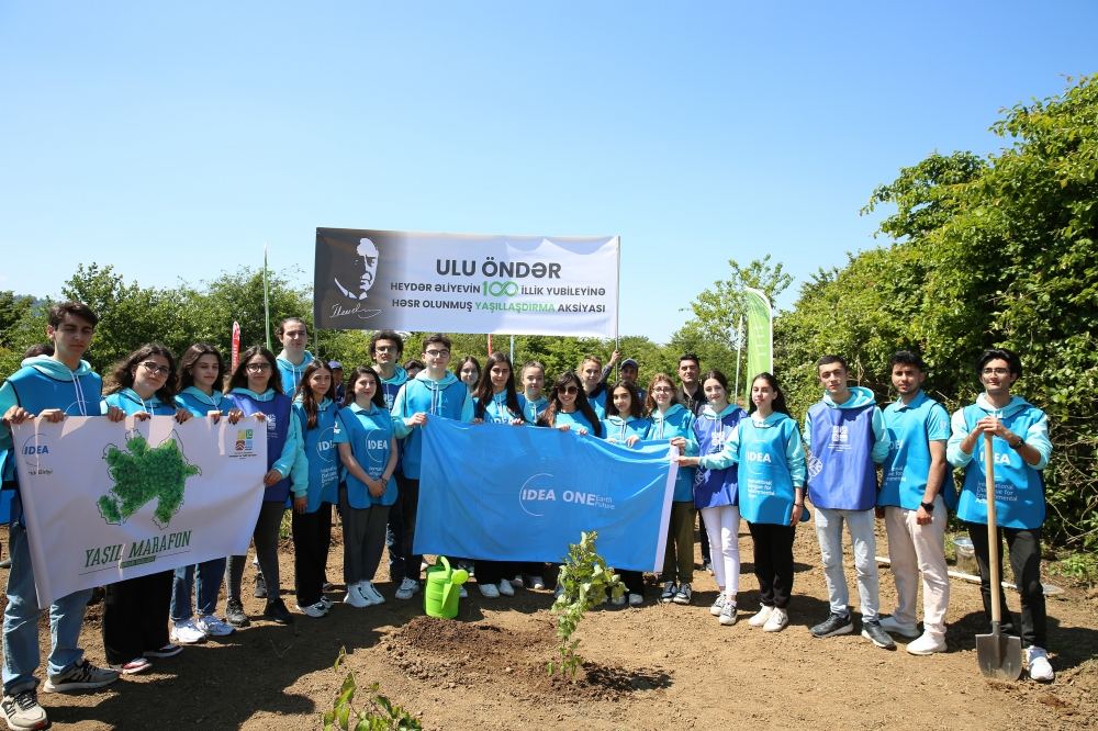VP of Heydar Aliyev Foundation Leyla Aliyeva takes part in environmental events dedicated to 100th anniversary of Great Leader Heydar Aliyev (PHOTO)