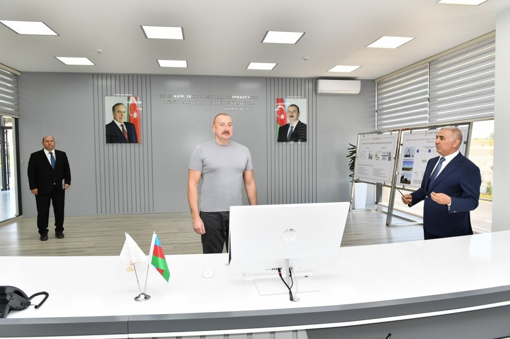 President Ilham Aliyev takes part in opening ceremony of Fuzuli Digital substation and Control Center of JSC "Azerishig" (PHOTO/VIDEO)