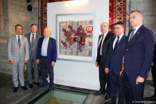 ОАО "Азерхалча" представило уникальный ковер, посвященный 100-летию великого лидера Гейдара Алиева (ФОТО)