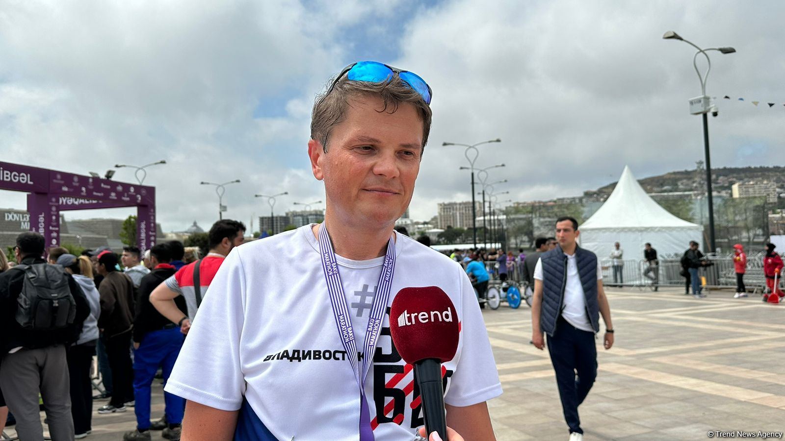 Baku Marathon 2023 track is good and fast - participant from Russia