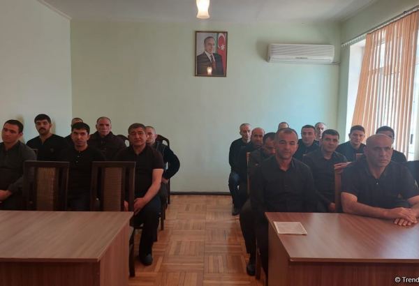 Execution of pardon order complete in penitentiary institution No.7 in Azerbaijan (PHOTO)