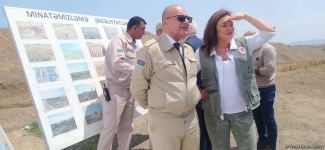 Visit of Roots of Peace organization's founder to liberated territories of Azerbaijan continues (PHOTO)