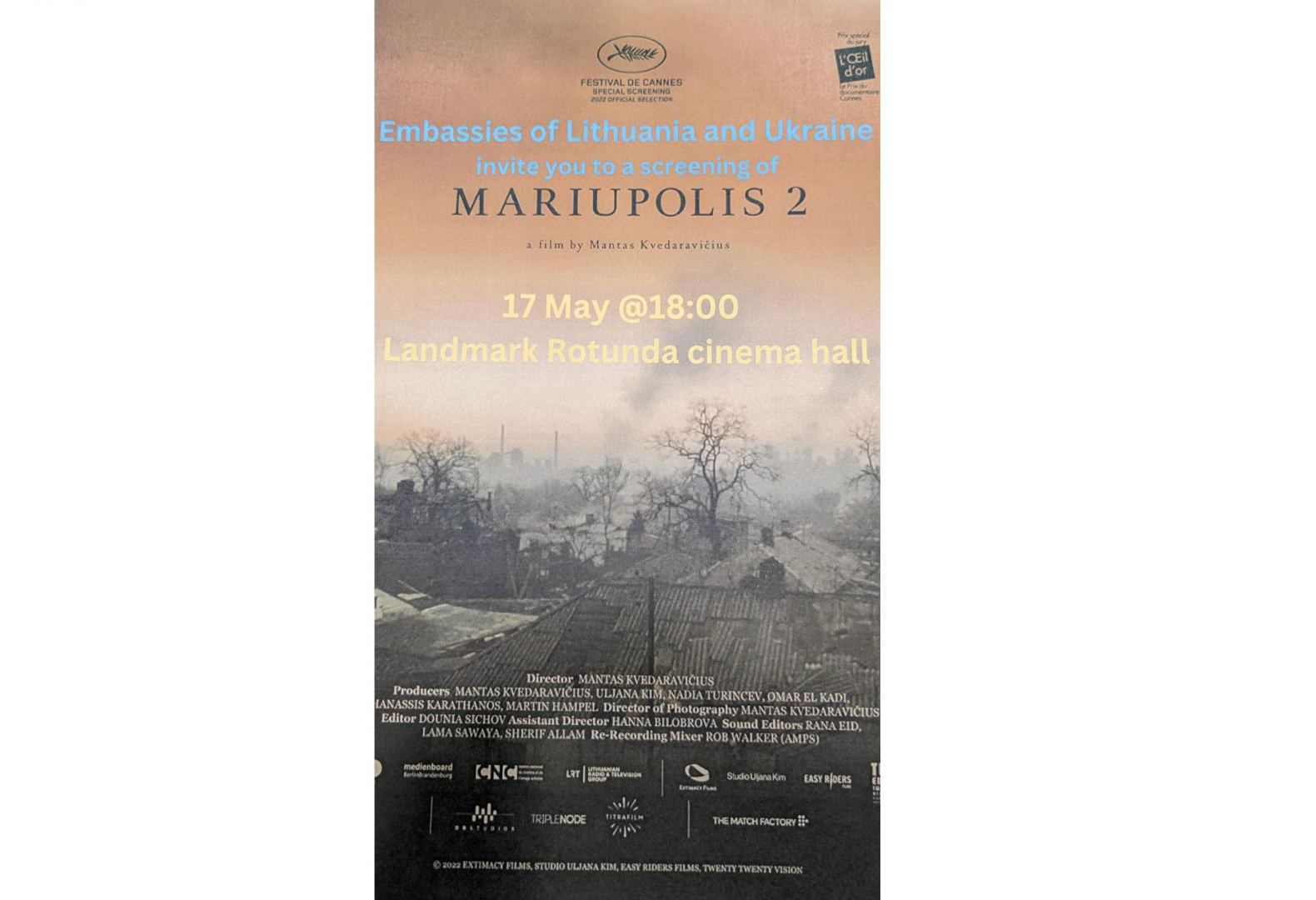 "Mariupolis 2" to be shown in Baku