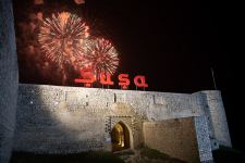 Azerbaijan’s Shusha celebrates 100th anniversary of Heydar Aliyev with fireworks (PHOTO)