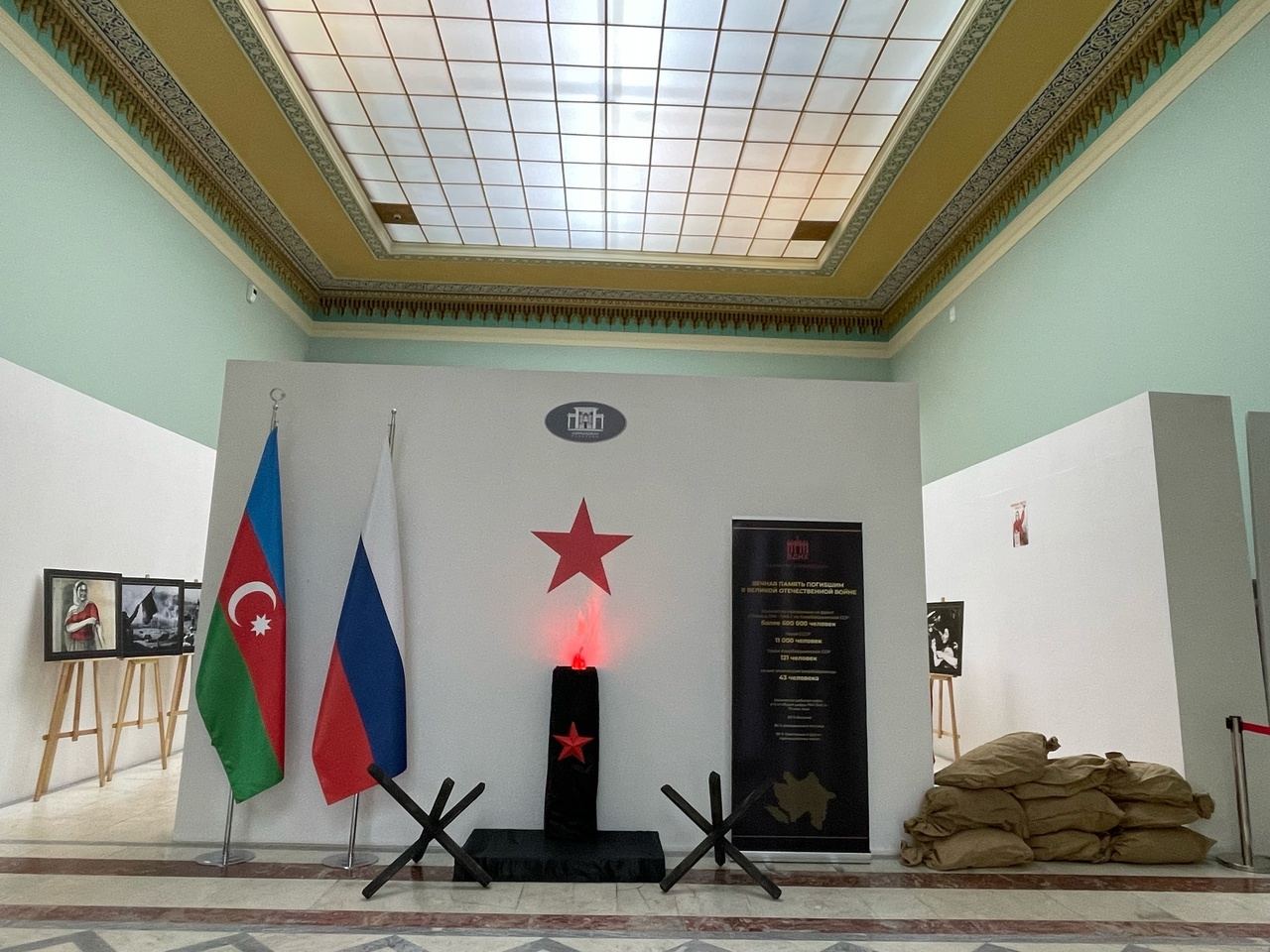 В павильоне "Азербайджан" на ВДНХ прошла серия  мероприятий в честь Дня Победы (ФОТО)