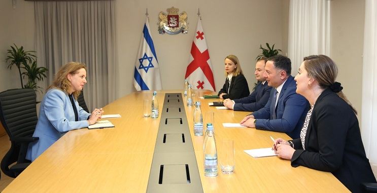 Georgian Interior Minister, Israeli Ambassador discuss law enforcement ties