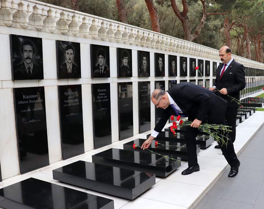 Turkish delegation visits Military Institute named after Heydar Aliyev in Azerbaijan (PHOTO)