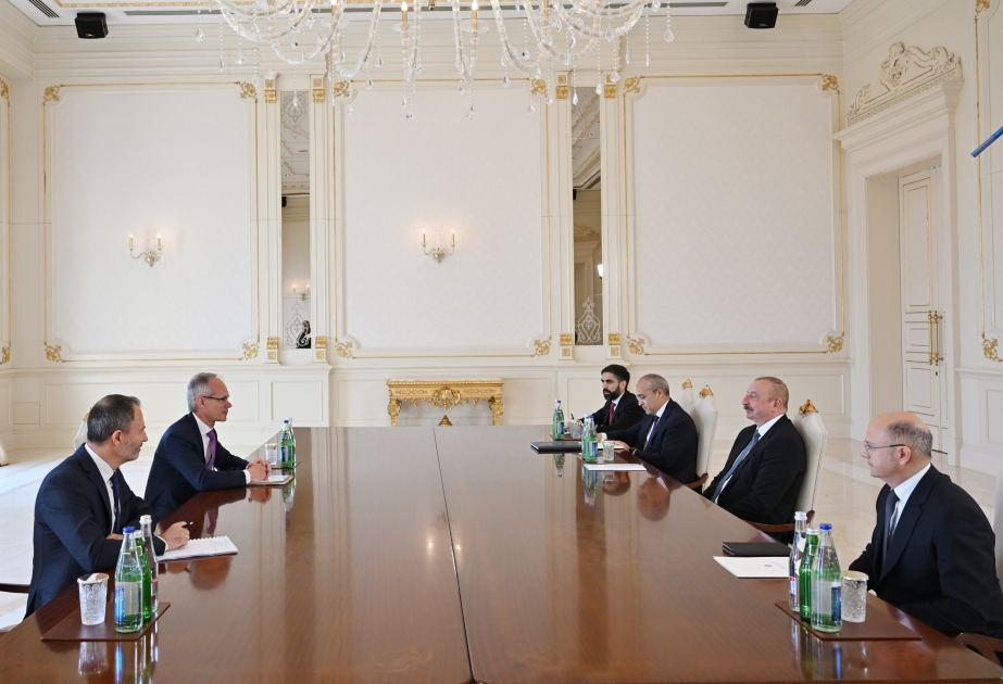 Президент Ильхам Алиев принял президента компании TotalEnergies по разведке и добыче (ВИДЕО)
