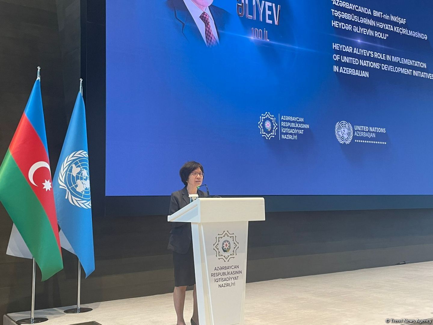 Гейдар Алиев внес огромный вклад в установлении сотрудничества Азербайджана с ООН - Бик Лум