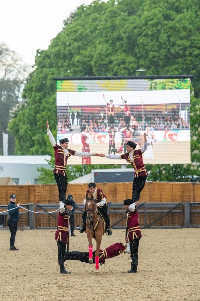 Azerbaijani participants perform at Royal Windsor Horse Show in UK (PHOTO/VIDEO)