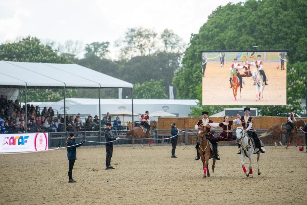 Azerbaijani participants perform at Royal Windsor Horse Show in UK (PHOTO/VIDEO)