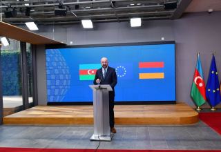 President Charles Michel makes press statement after meeting President Ilham Aliyev, PM Nikol Pashinyan (FULL SPEECH) (PHOTO)