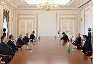 Президент Ильхам Алиев: Великий лидер Гейдар Алиев имеет большие заслуги в развитии азербайджано-египетских связей