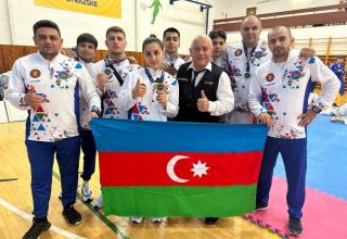 Азербайджанские спортсмены завоевали 12 медалей на открытом чемпионате Европы по боевому джиу-джитсу (ФОТО)