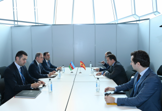 Azerbaijani, Spanish FMs hold meeting (PHOTO)