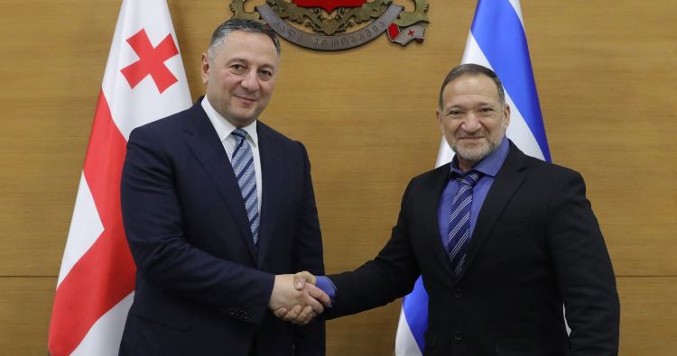 Georgian Interior Minister, Israeli National Police Head discuss cooperation