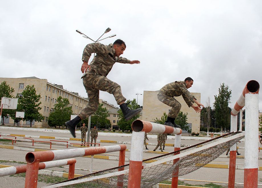 Azerbaijan Army holds the military pentathlon championship (PHOTO/VIDEO)