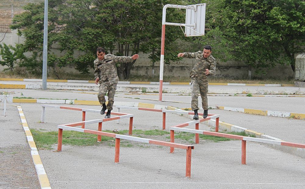 Azerbaijan Army holds the military pentathlon championship (PHOTO/VIDEO)