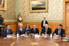 Meeting of FMs of Azerbaijan, Russia, Armenia held in Moscow (PHOTO)