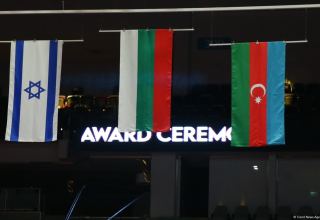 Baku hosts awarding ceremony for winners of European Rhythmic Gymnastics Championship in Baku (PHOTO)