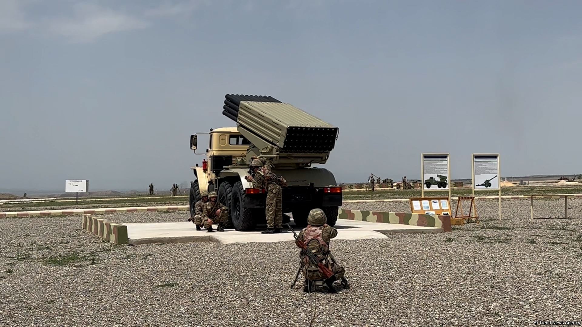 Azerbaijan's Combined Arms Army in Nakhchivan performs tasks with high professionalism