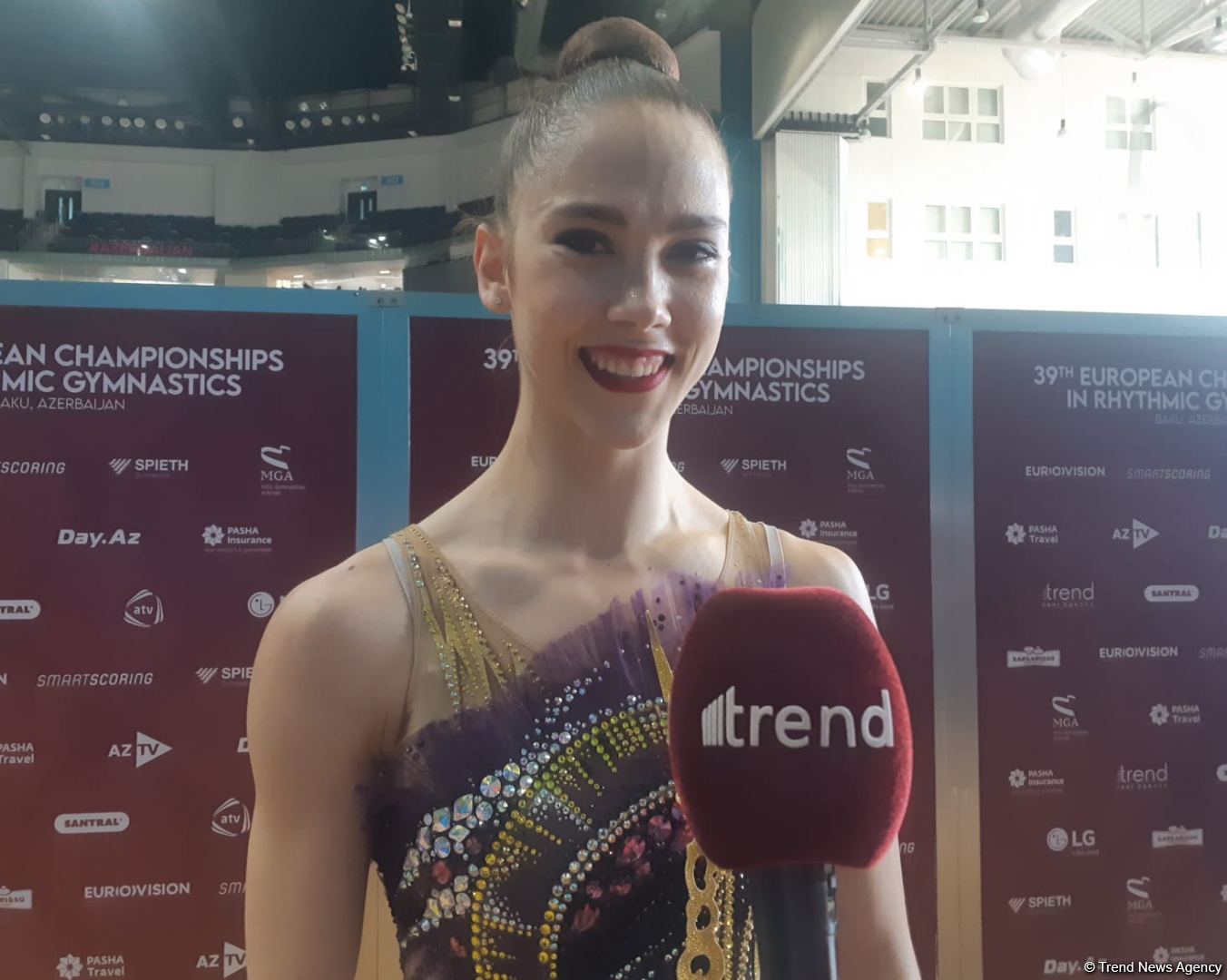 Each time, Baku delights with the organization of competitions - gymnast from Spain