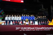 Baku hosts awarding ceremony for winners of European Championship among teams in group exercises (PHOTO)