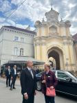 Первый вице-президент Мехрибан Алиева поделилась кадрами из поездки с Президентом Ильхамом Алиевым в Литву (ФОТО)