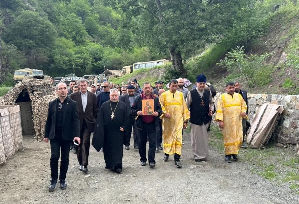 Представители христианской и еврейской общин Азербайджана посетили монастырский комплекс Худавенг (ФОТО)