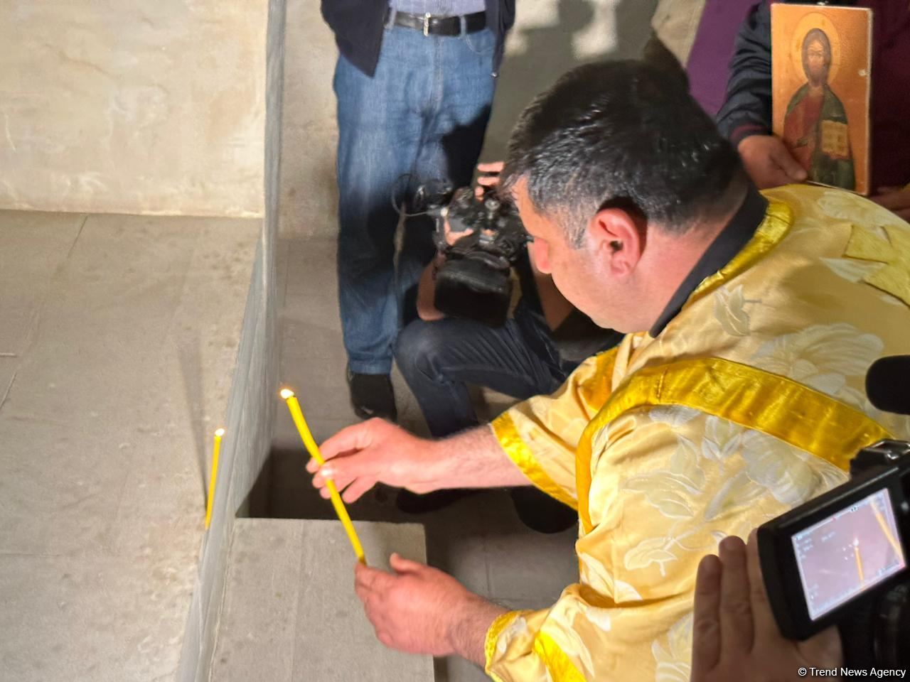 Reps of Christian, Jewish communities of Azerbaijan visit Khudavang monastery complex (PHOTO)