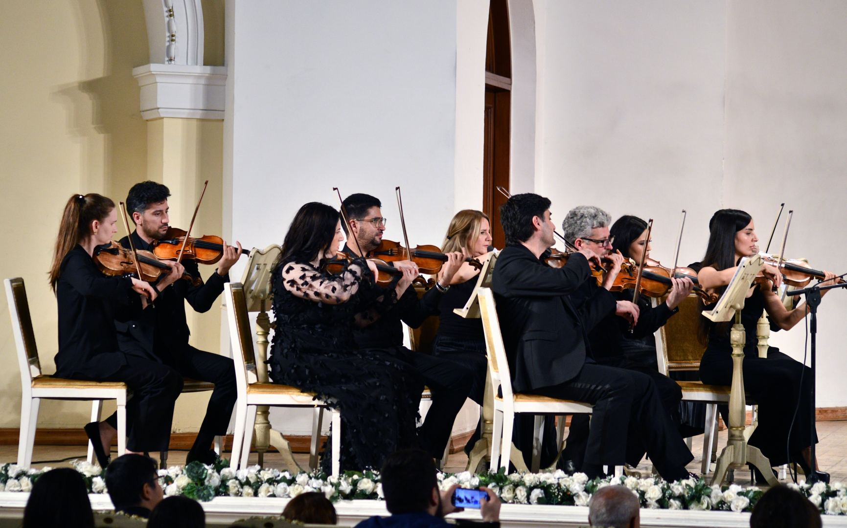 Filarmoniyada Ümummili Lider Heydər Əliyevin 100 illiyinə həsr olunmuş konsert təşkil olunub (FOTO)