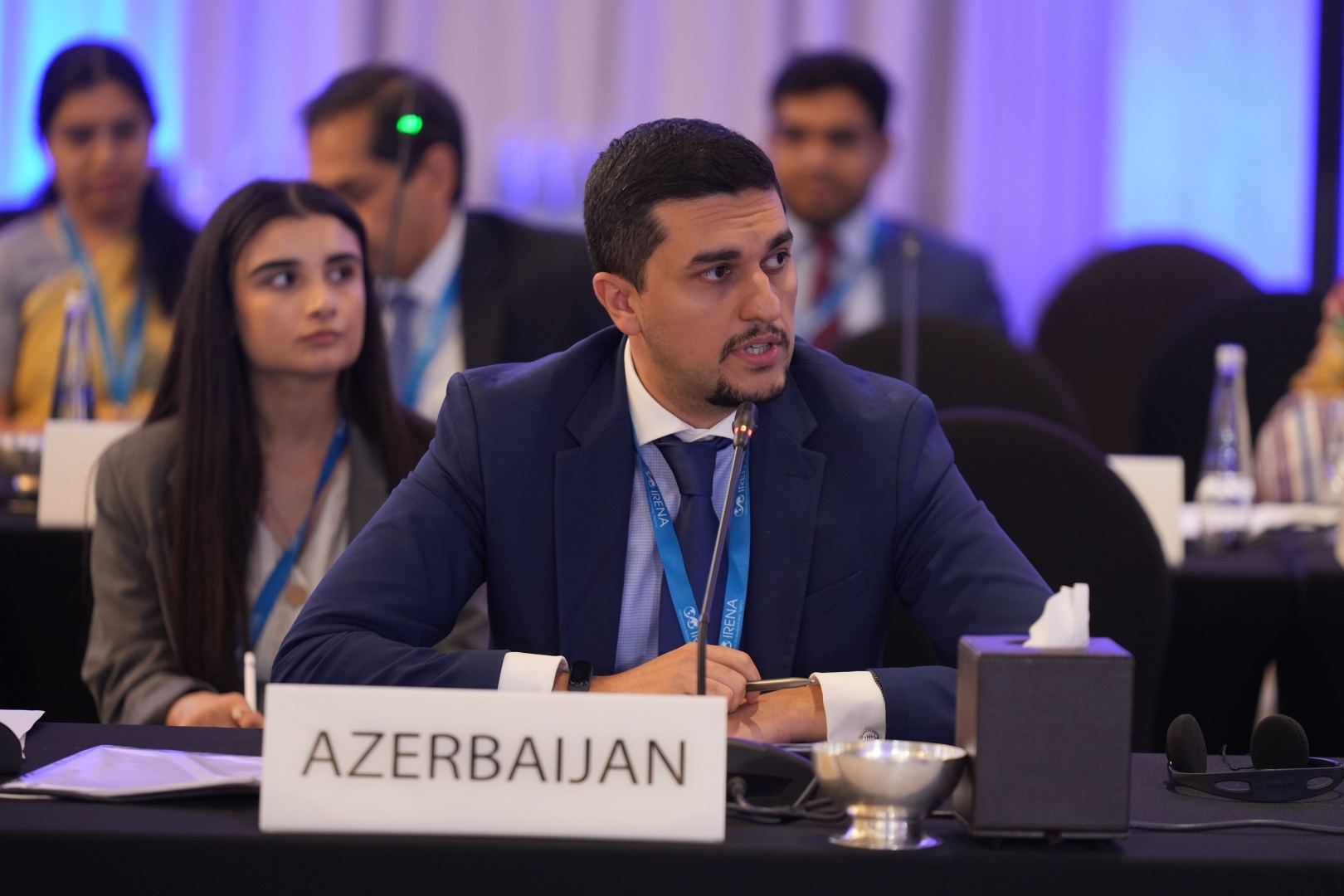 Делегация Азербайджана приняла участие в заседании Совета IRENA (ФОТО)
