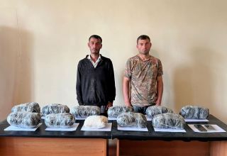 Azerbaijan prevents another drug smuggling from Iran