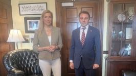 Azerbaijani deputy FM's visit to US wraps up  (PHOTO)