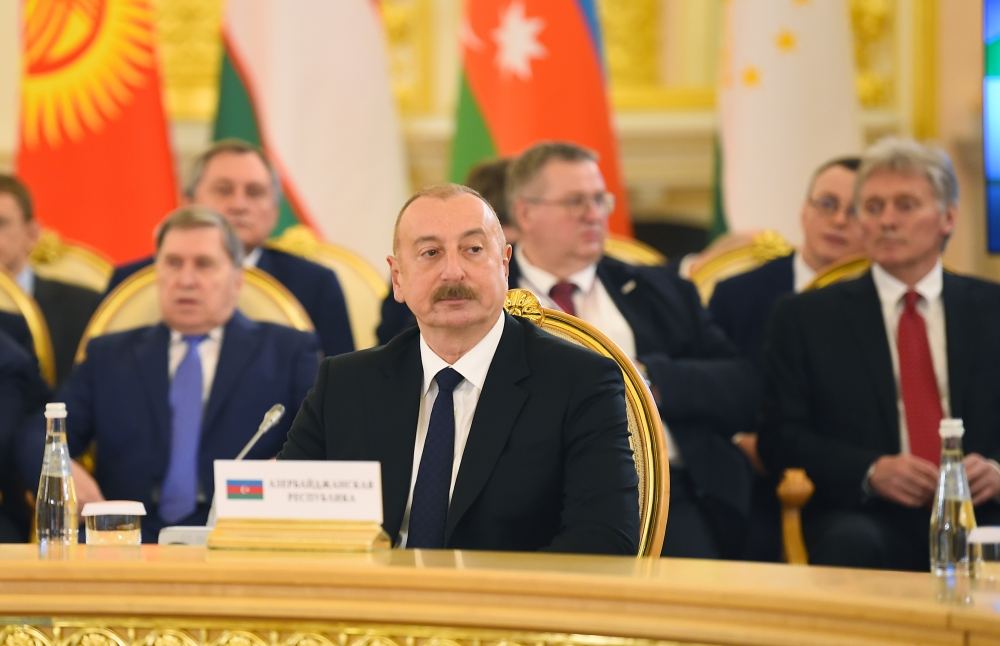 President Ilham Aliyev firmly responds to Armenian PM (VIDEO)