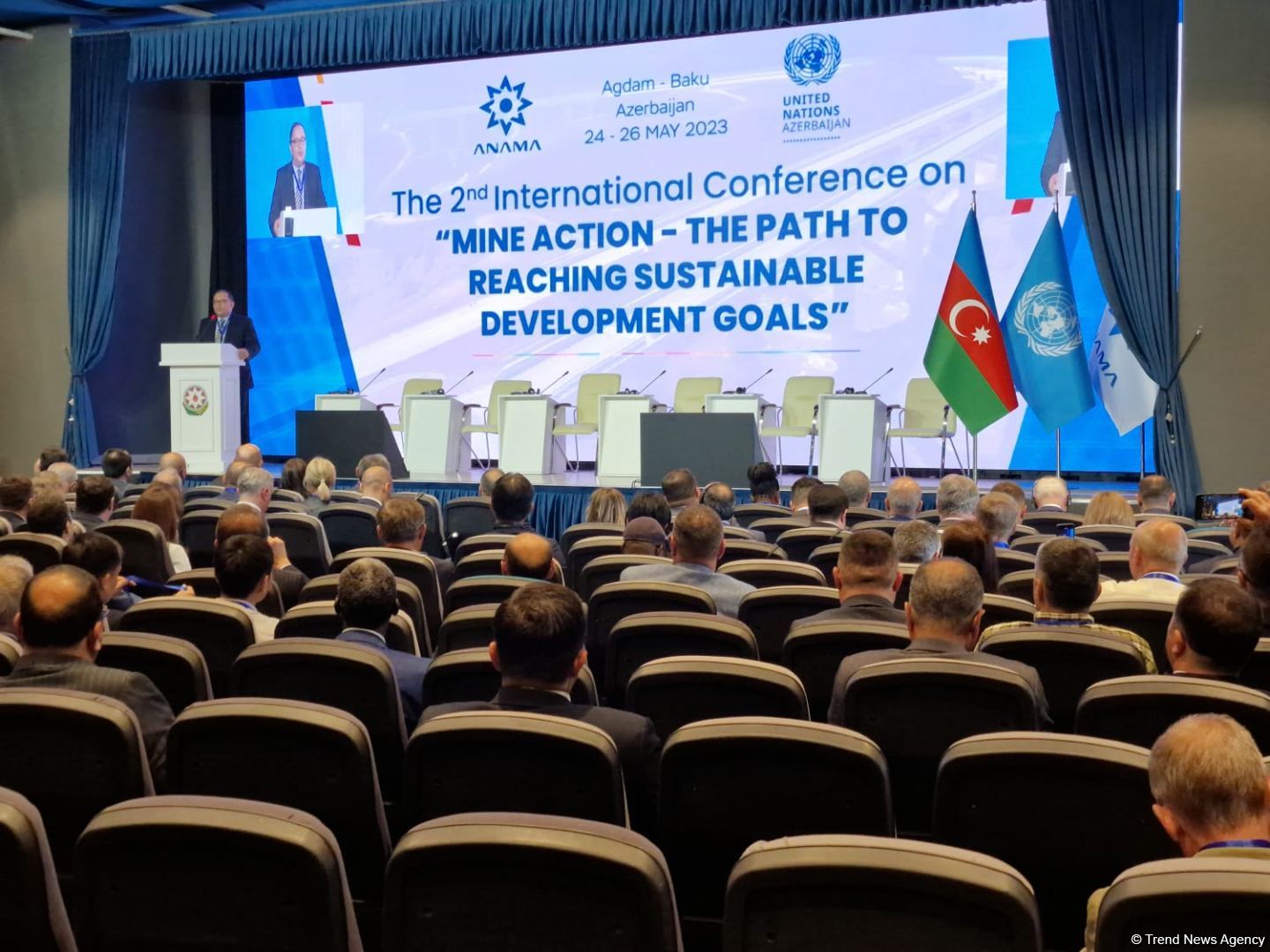 Second Int'l Conference on humanitarian mine action held in Azerbaijan's Aghdam (PHOTO)