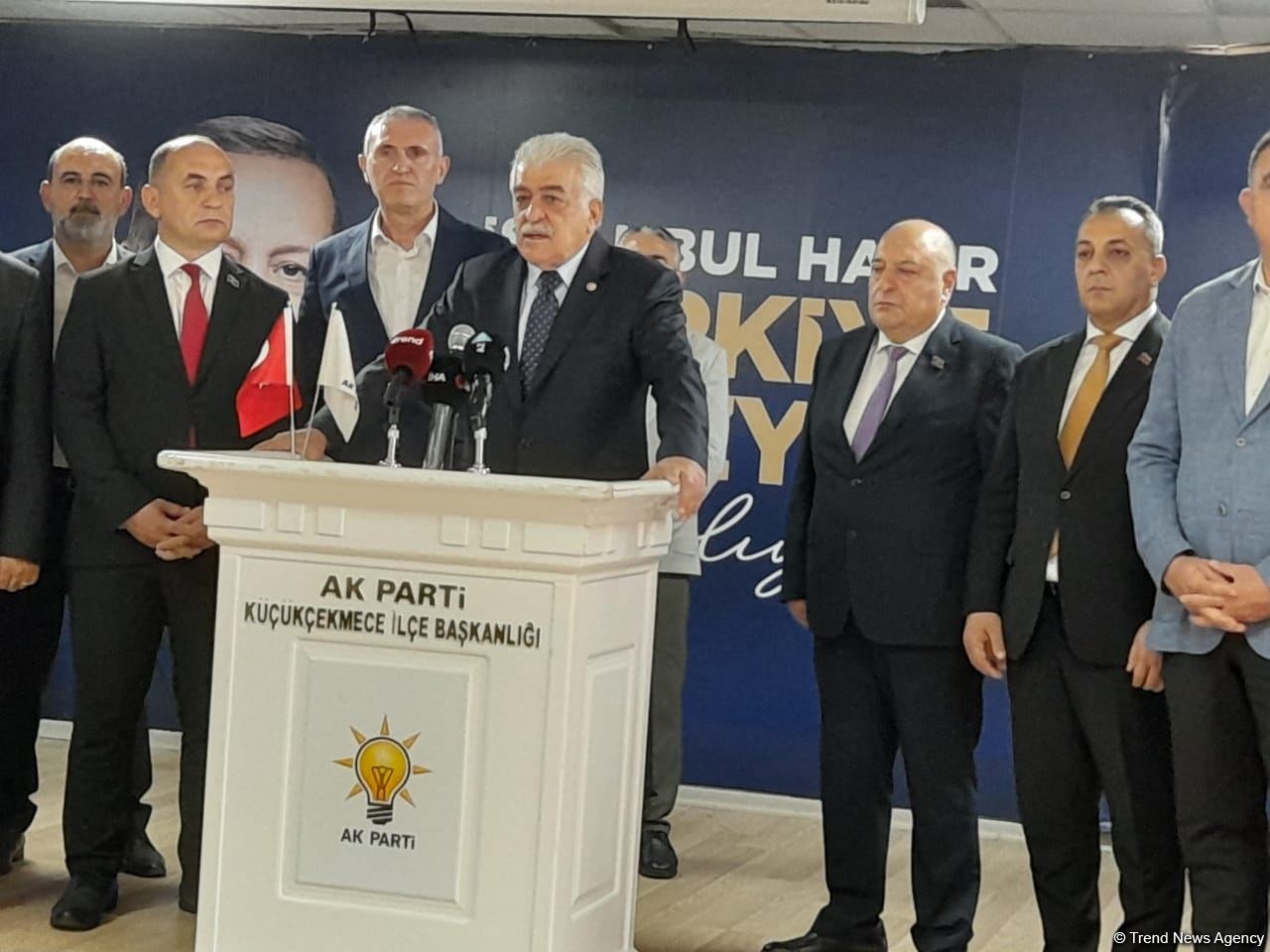 YAP nümayəndə heyəti AK Parti rayon təşkilatında olub (FOTO)