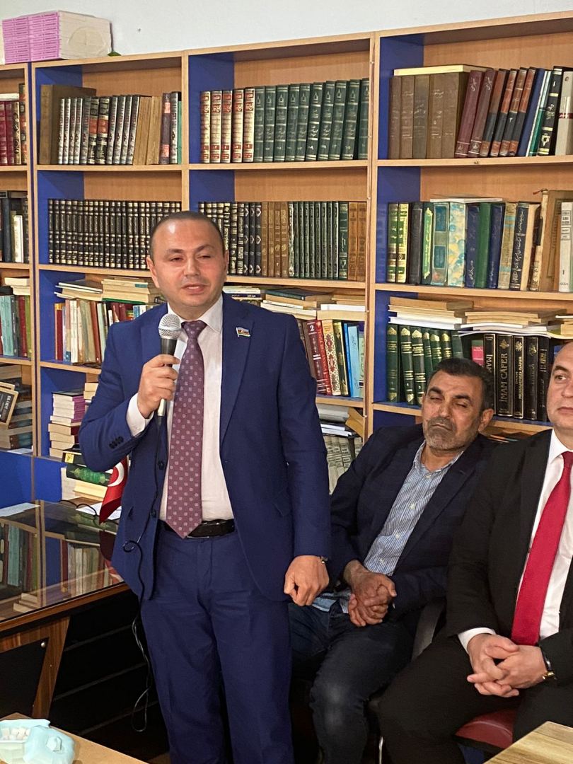 New Azerbaijan Party delegation holds meeting in Türkiye (PHOTO)