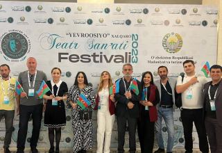 Азербайджанский театр удостоен специальной премии Международного фестиваля "Евразия" в Ташкенте (ФОТО)